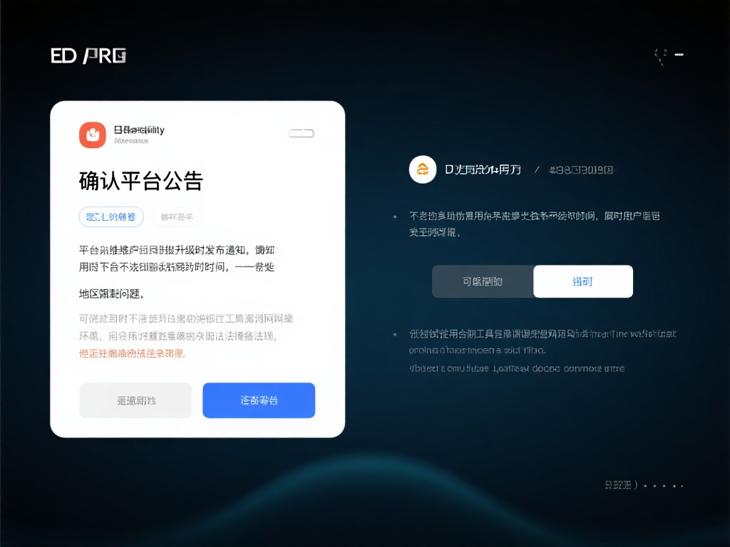 另外，确认平台公告也是一个好办法。很多时候，平台会